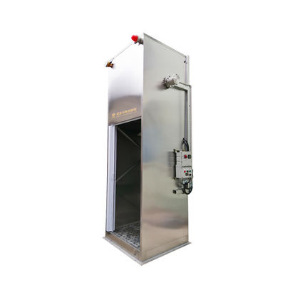 Electric Heating Enclosed Eyewash Station Booth 304 Stainless Steel Temperature Control