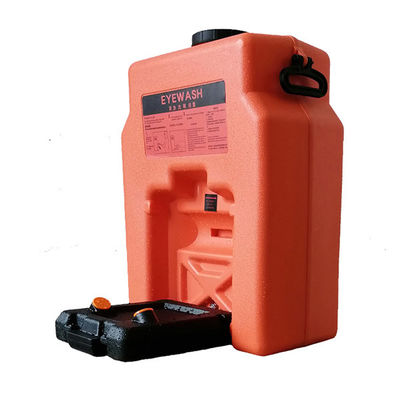 0204-1021 Orange Portable Gravity Fed Eyewash 14 Gallons 53 Liters