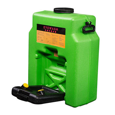 14 Gallons 53 Liters Portable Emergency Eyewash Green Gravity Fed Eyewash