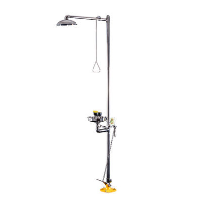 BH30-1018 Quick Connect Safety Emergency Shower And Eyewash Corrosion Resistance