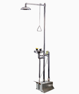 Small Pedal Anti Freeze Emergency Shower And Eye Wash Stainless Steel BH30-5012A