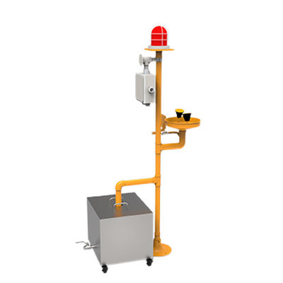 Cold And Heat Resistant Vertical Eyewash Station 304 Stainless Steel BH32-1010A