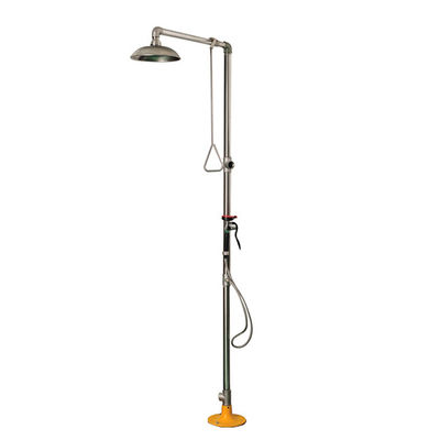 Standard Version Emergency Shower And Eye Wash With Handheld Eyewash Station