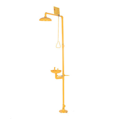 Standard Version Emergency Safety Shower And Eyewash ABS Material Above 1.5L/min
